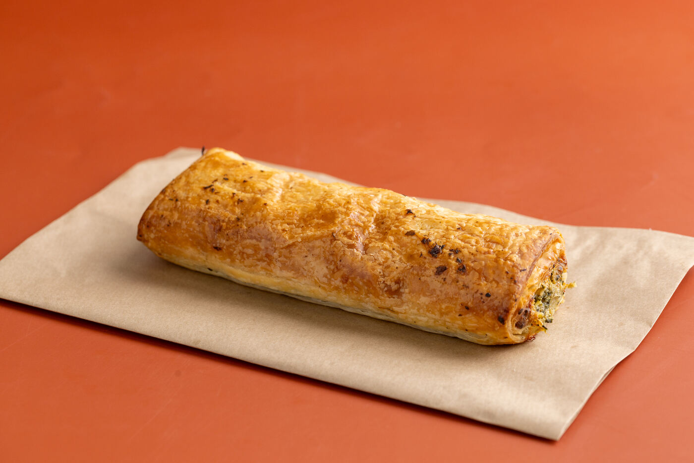 Baked sausage roll